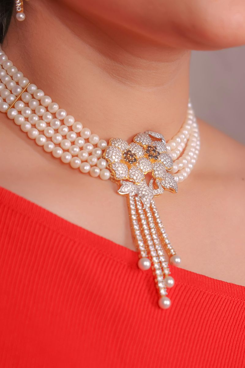 Heavy Pearl Jewelry Sets