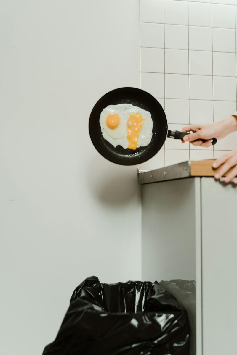 His Reaction to Wasting Food