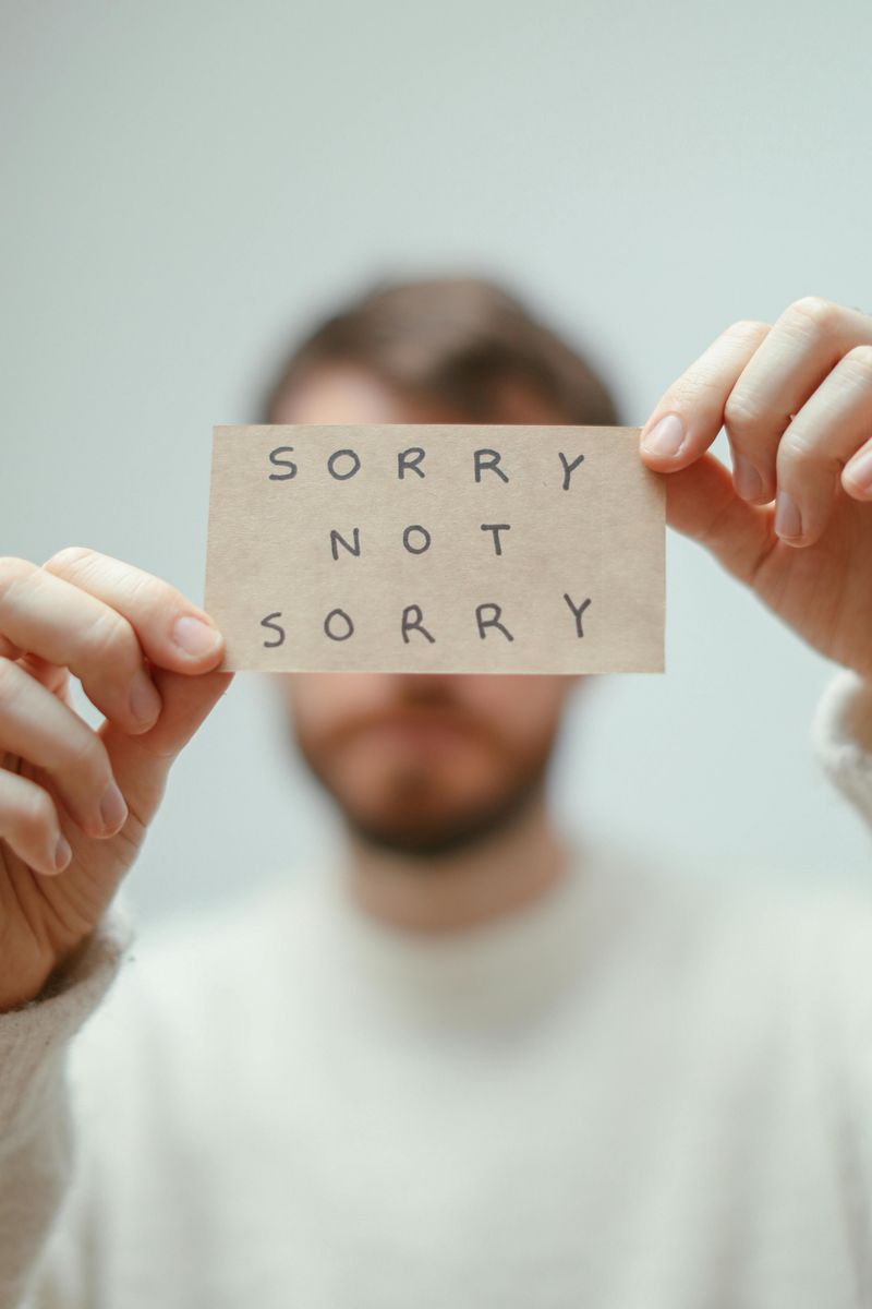 I don’t need to apologize for who I am.
