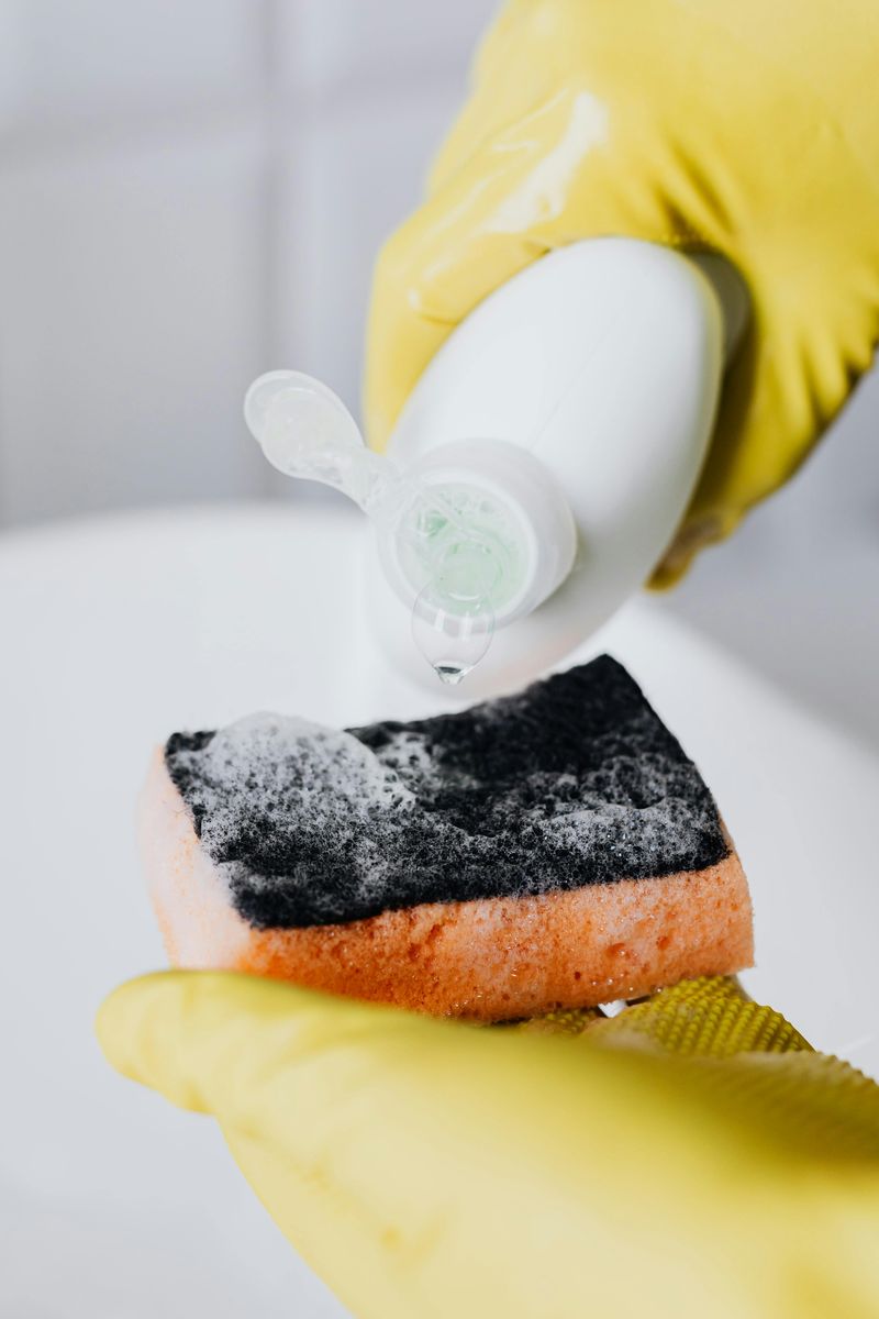 Keeping the same sponge far too long