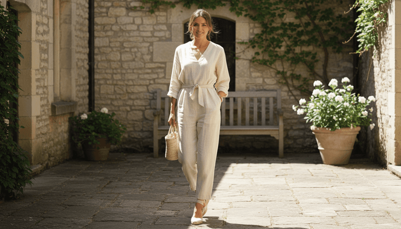 Linen Jumpsuit Simplicity