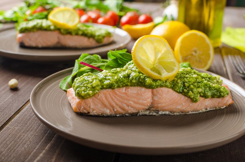 Pesto Salmon