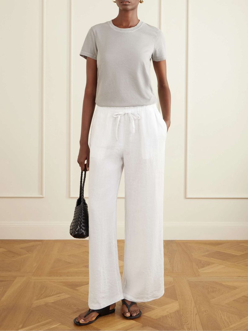 Relaxed Straight-Leg Trousers