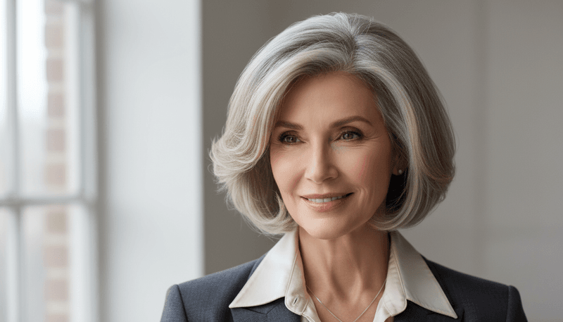 Rounded Bob with Volume
