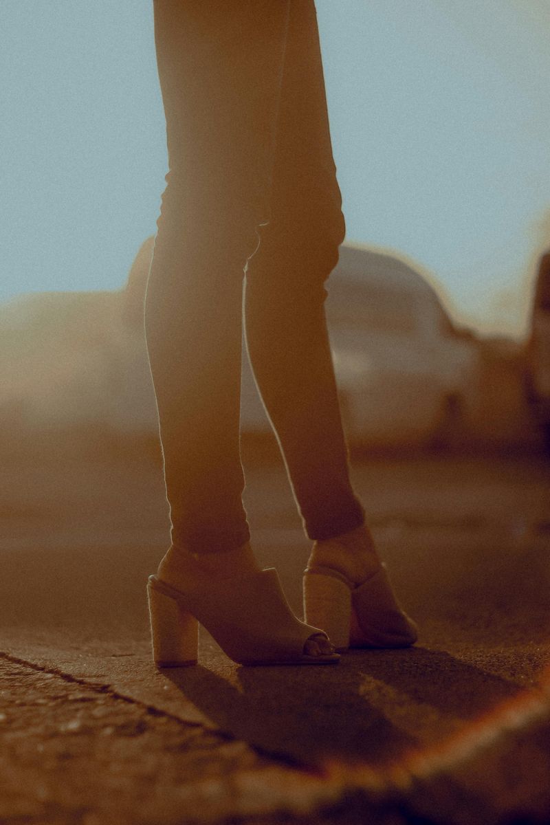Sacrificing Posture While Wearing Heels