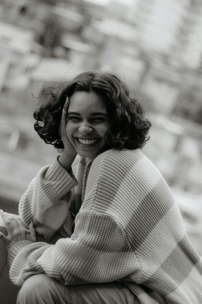 She Laughs Easily, Even at Minor Things