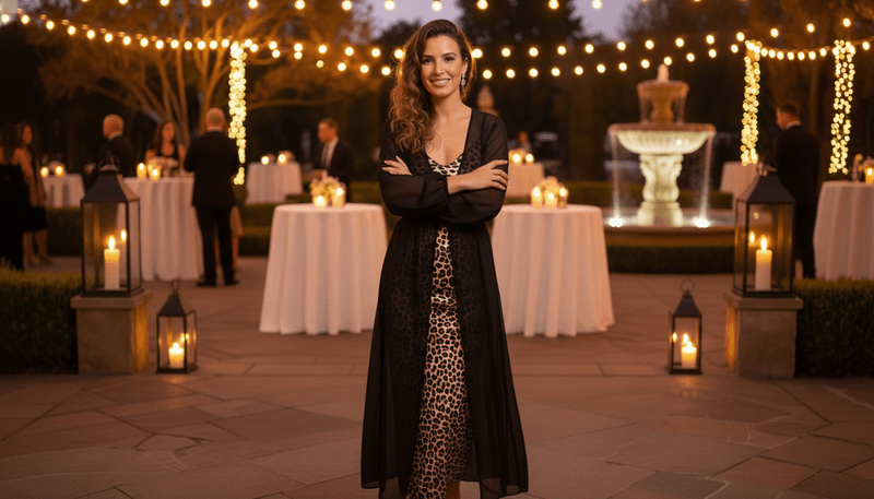 Sheer Layers and Slip Silhouettes for an Elevated Evening Look