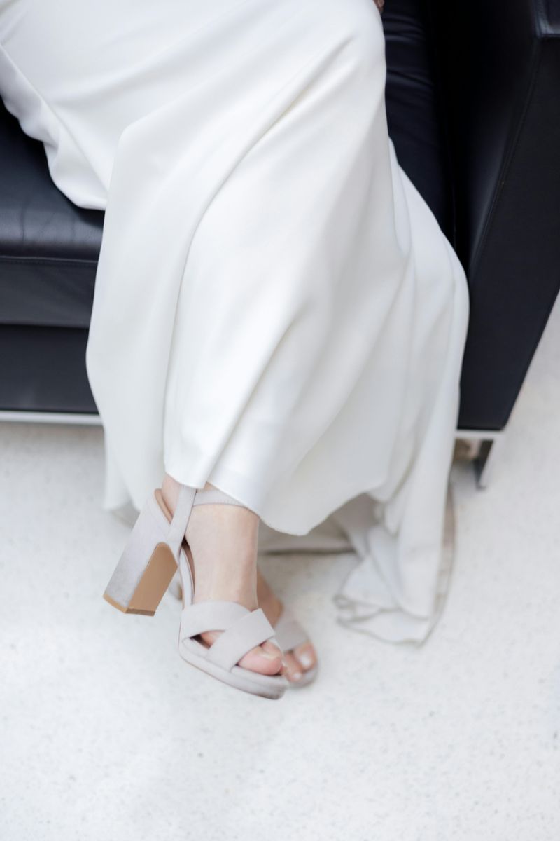 Skipping the Right Shoes and Undergarments During Fittings
