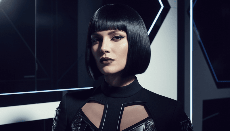 Sleek Glass Bob