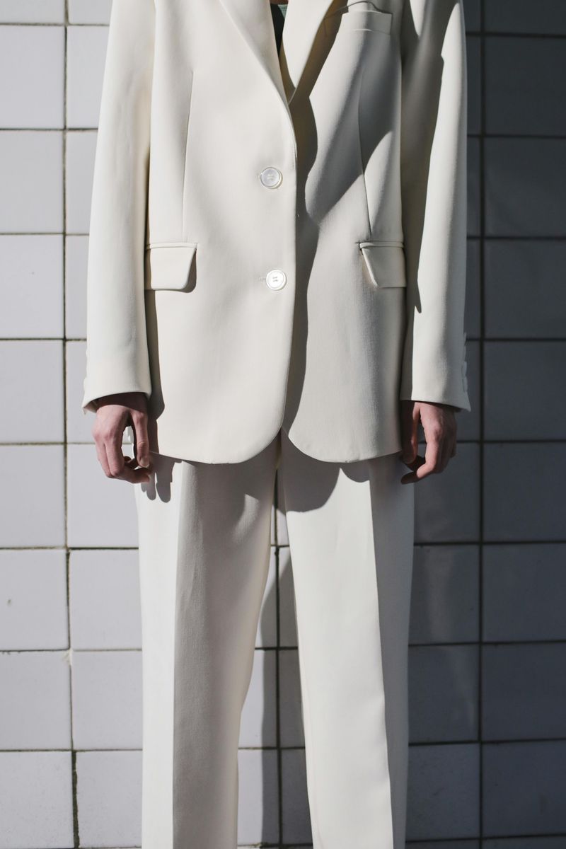 Tailored Wide-Leg Trousers