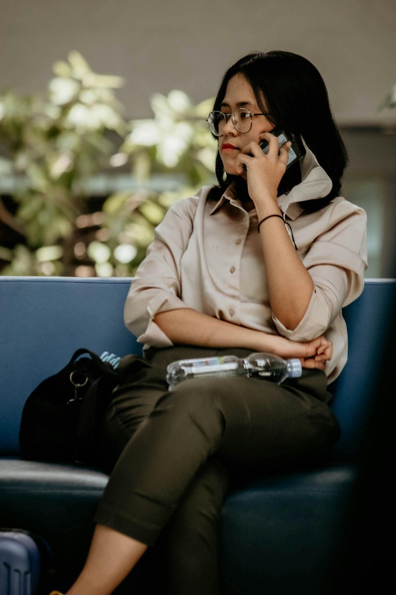 Taking a Phone Call in a Silent Waiting Room