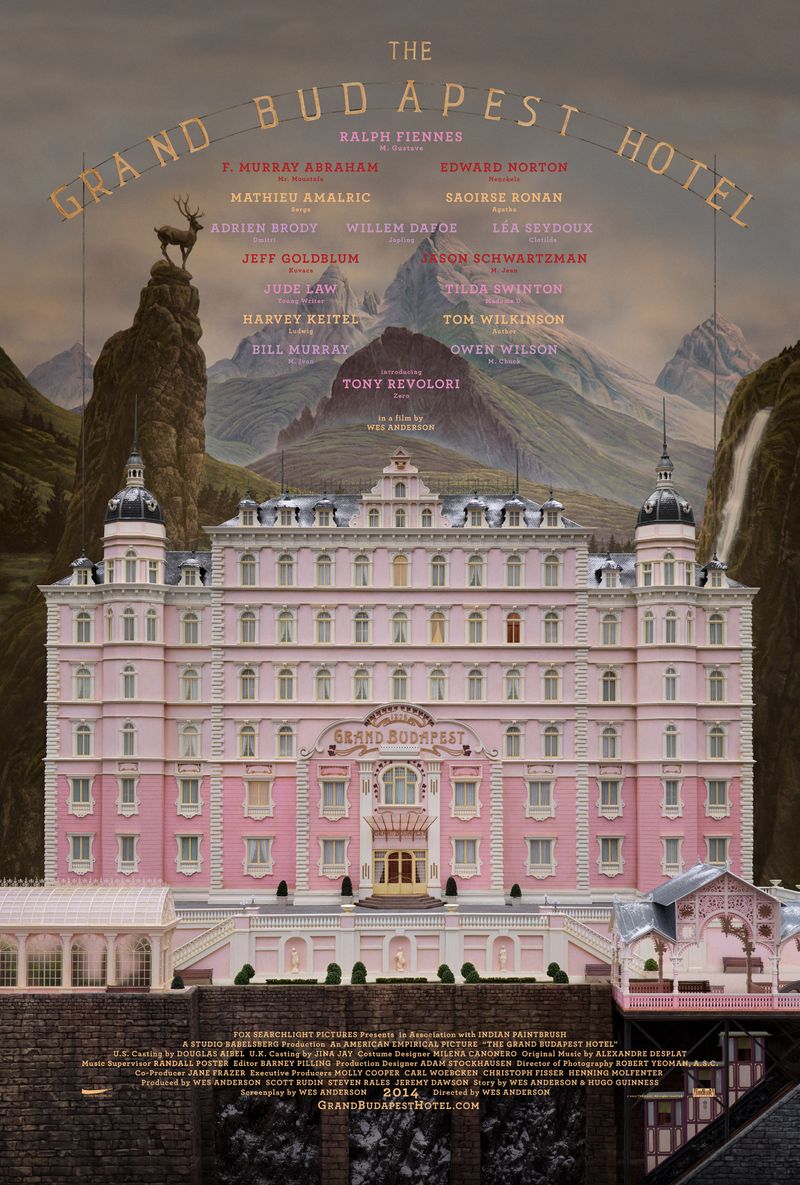 The Grand Budapest Hotel (2014) — 1h 39m