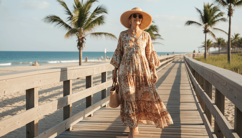 Tiered Maxi Dresses