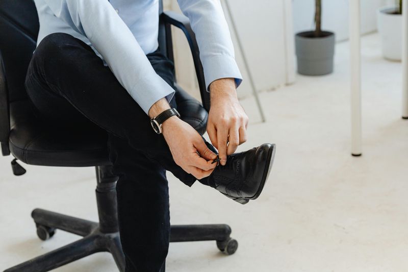 Wearing Dirty or Worn-Out Shoes