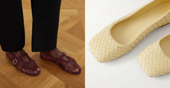 Black Ballet Flats Are Classic—But These Colors Feel Much Chicer