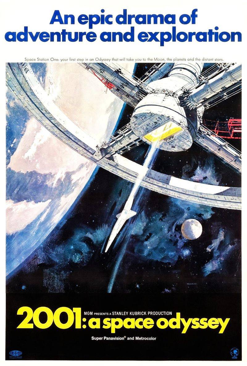 2001: A Space Odyssey (1968, Stanley Kubrick)