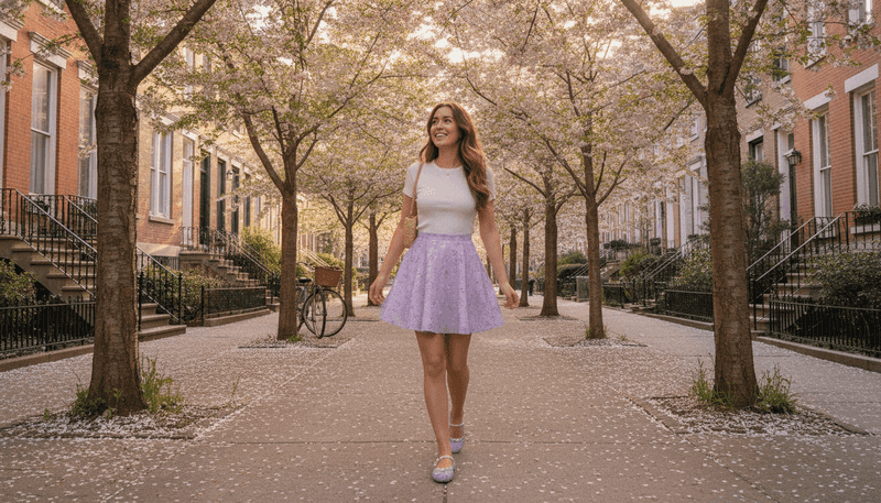A-Line Mini Skirts