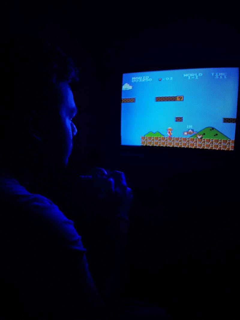 A Nintendo Entertainment System (NES)
