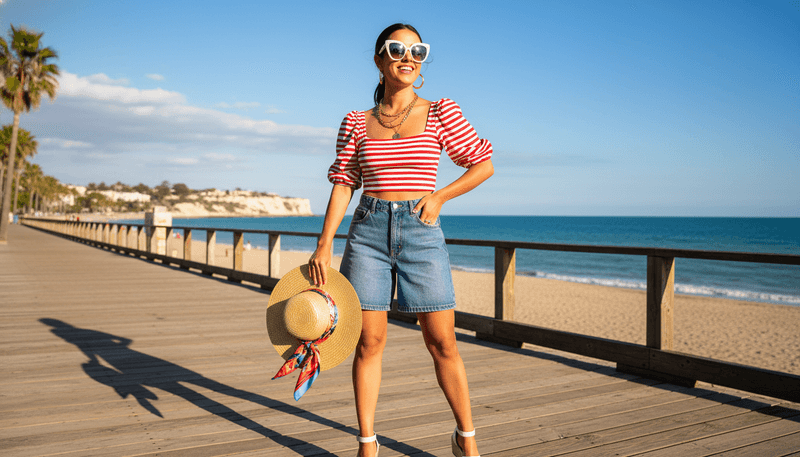 A Pair of Retro-Inspired Sunglasses