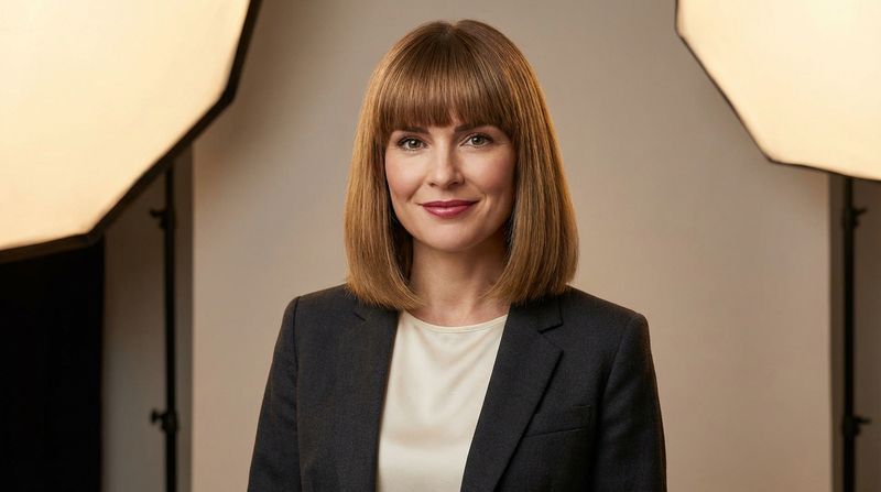 Blunt Cut with Bangs