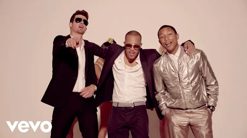 Blurred Lines — Robin Thicke ft. T.I. & Pharrell