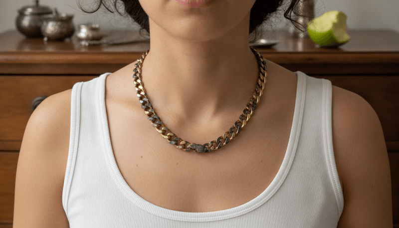 Cheap-Looking Gold-Plated Chains