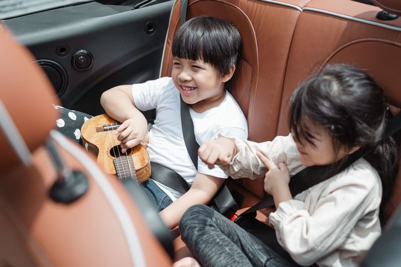 Children Riding Without Safety Measures