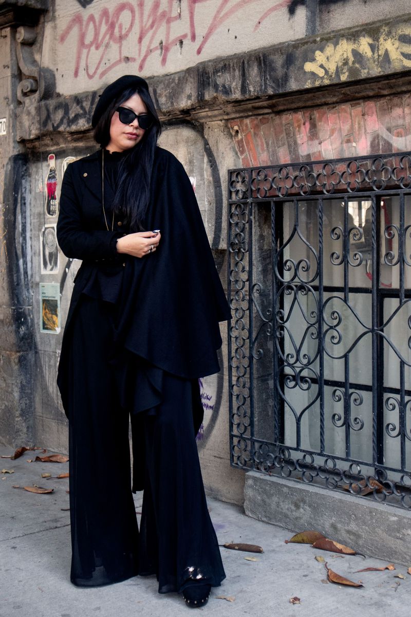 Choosing Dark, Closed-Off Looks All the Time