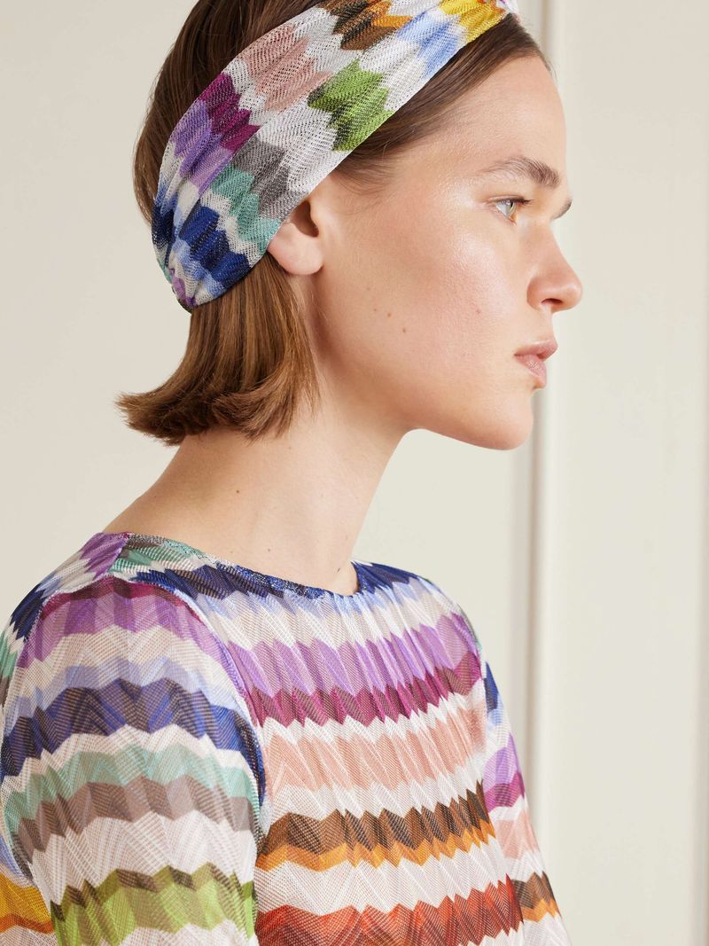 Crochet Hair Scrunchie or Headband