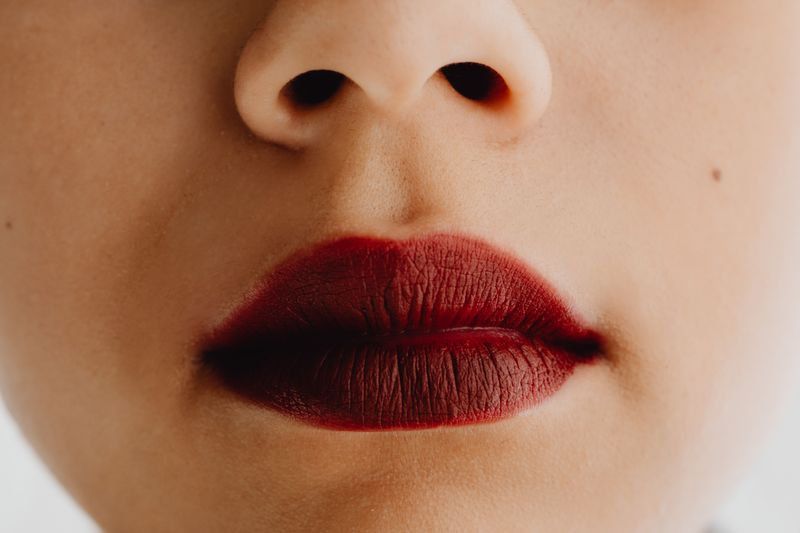 Dark, Heavy Lip Liner