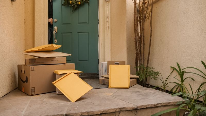 Don't Let Packages Pile Up Outside Your Door