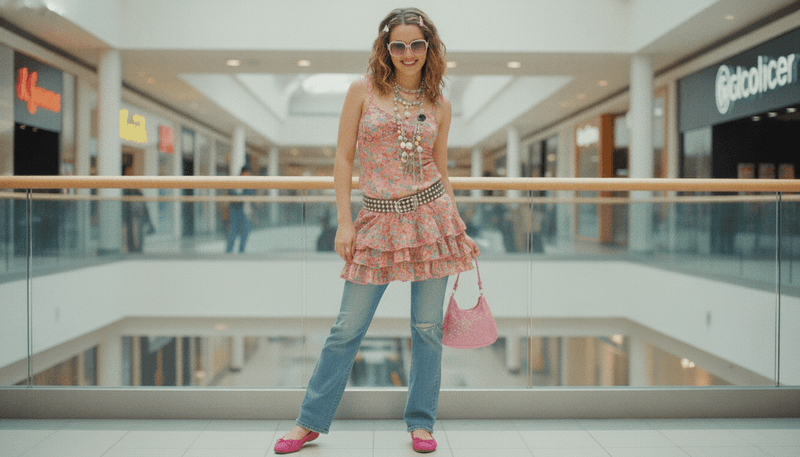 Dresses Worn Over Jeans