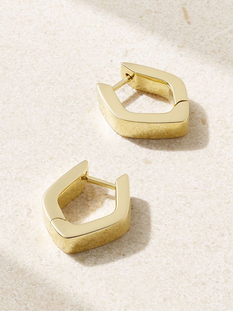 Fine Gold Hoop Earrings