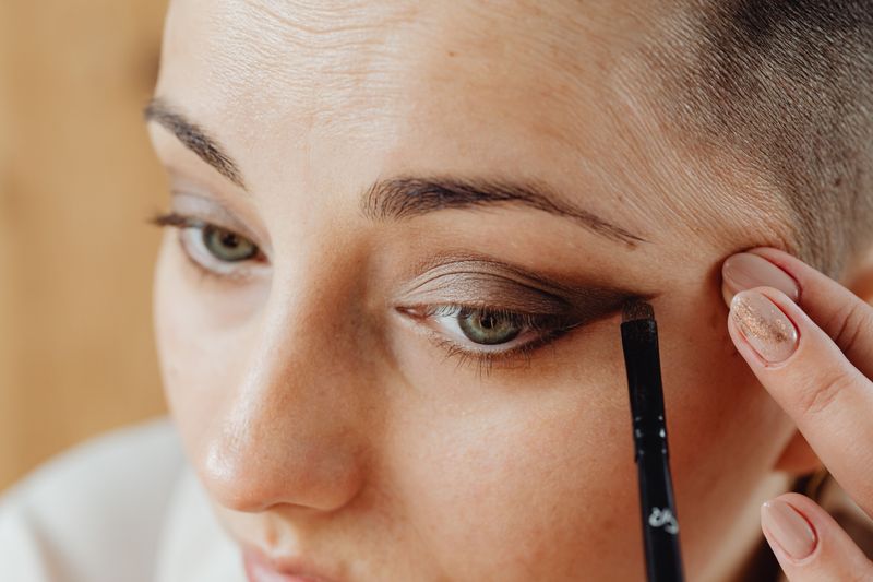 Harsh Black Eyeliner