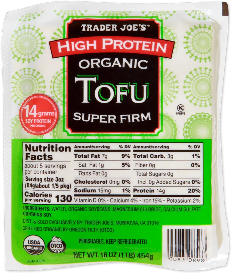High-Protein Organic Tofu