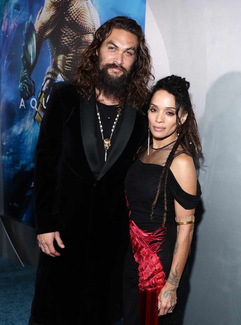Lisa Bonet and Jason Momoa