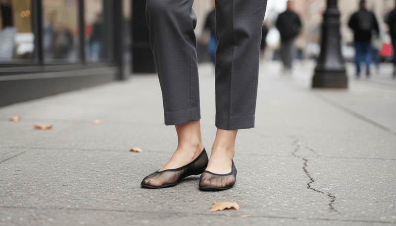 Mesh Ballet Flats