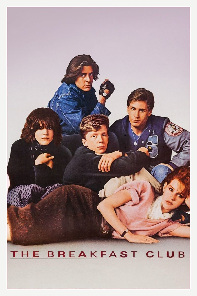 Molly Ringwald's Red Layers — The Breakfast Club (1985)
