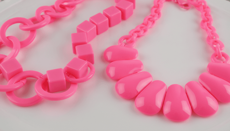 Neon Statement Necklaces