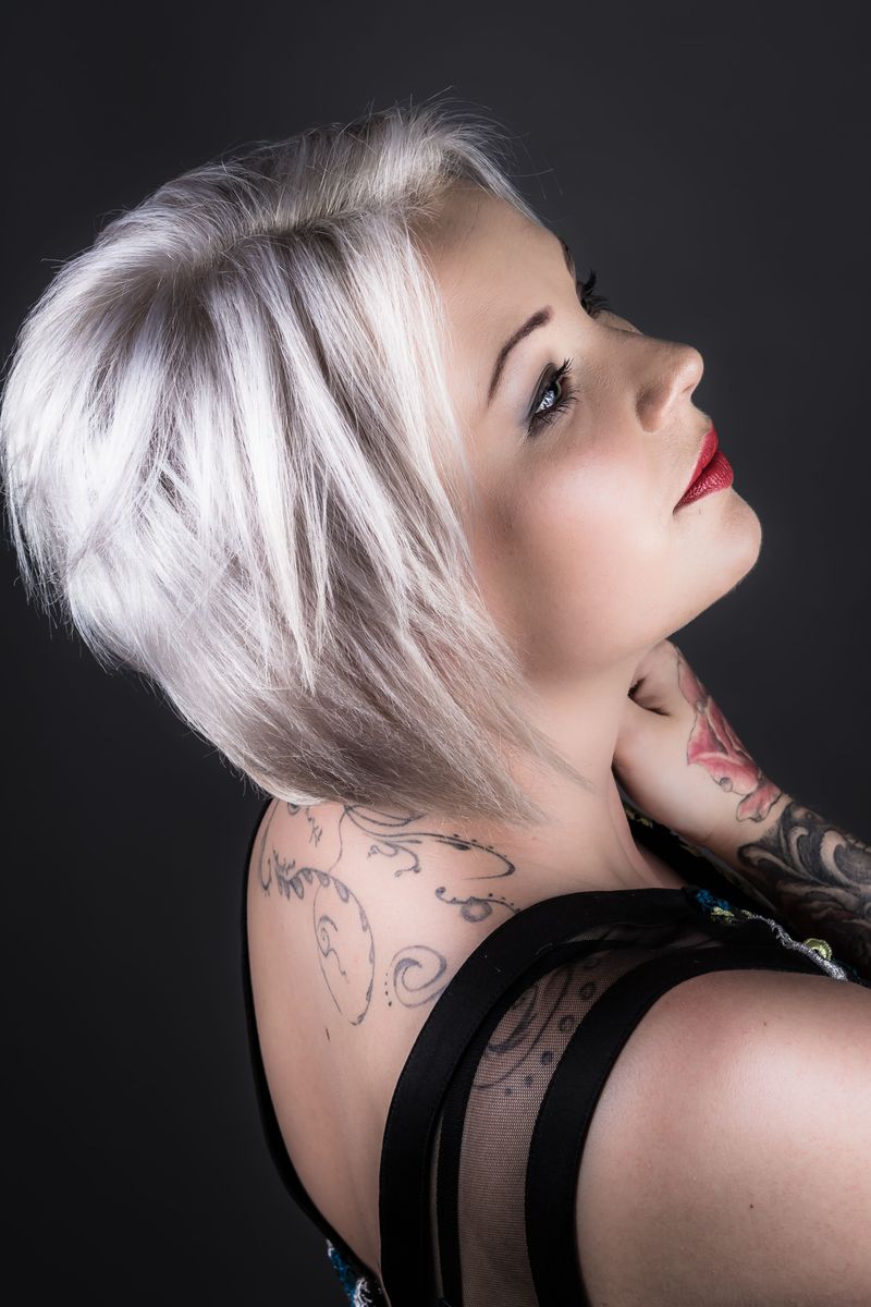 Over-Bleached Platinum Blonde