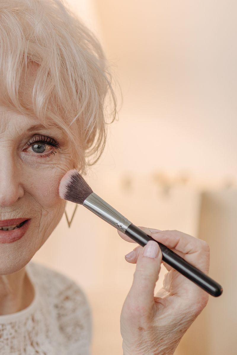 Over-Powdering the Face