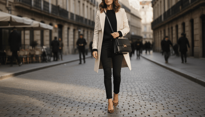 Pair a Neutral with a Statement Piece