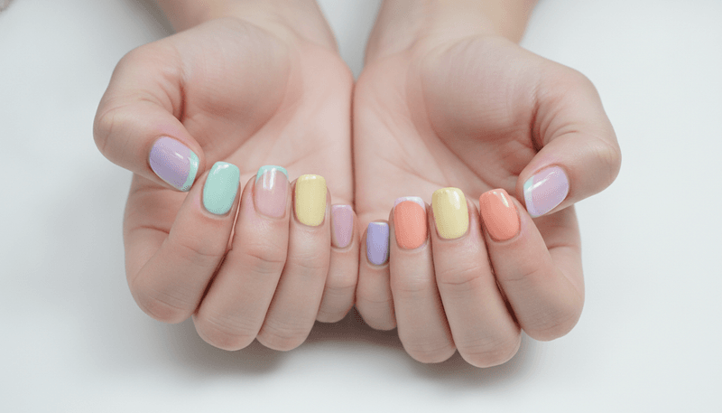 Pastel Rainbow French