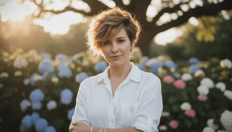 Pixie Cut with Volume – Suits Oval and Heart-Shaped Faces