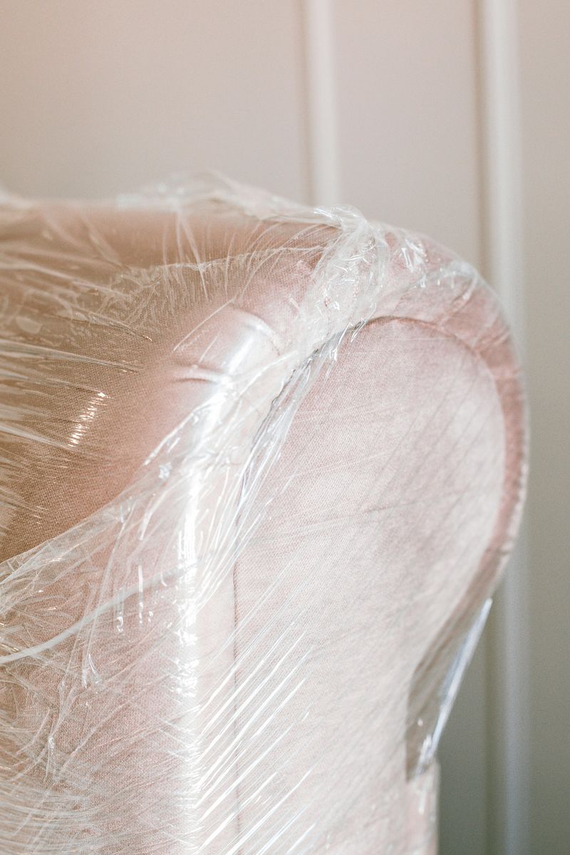 Plastic-Covered Furniture
