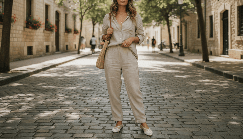 Relaxed Linen Trousers