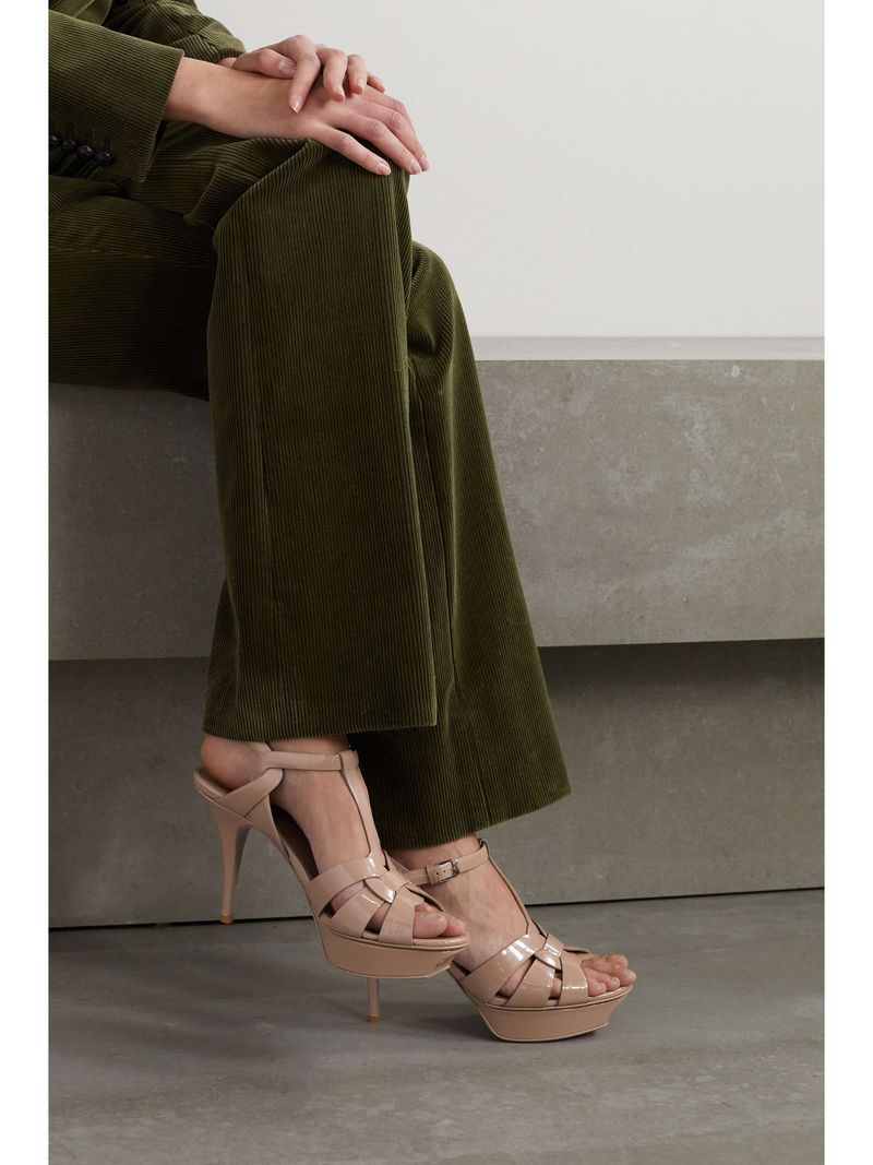 Saint Laurent Tribute Platform Sandals