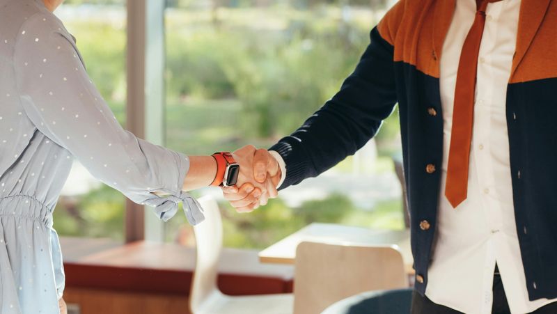 Shaking Hands Every Time You Meet Someone New