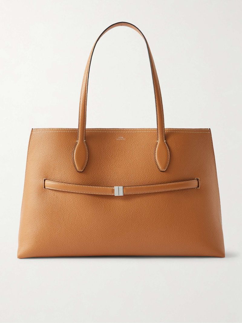 Structured Leather Tote