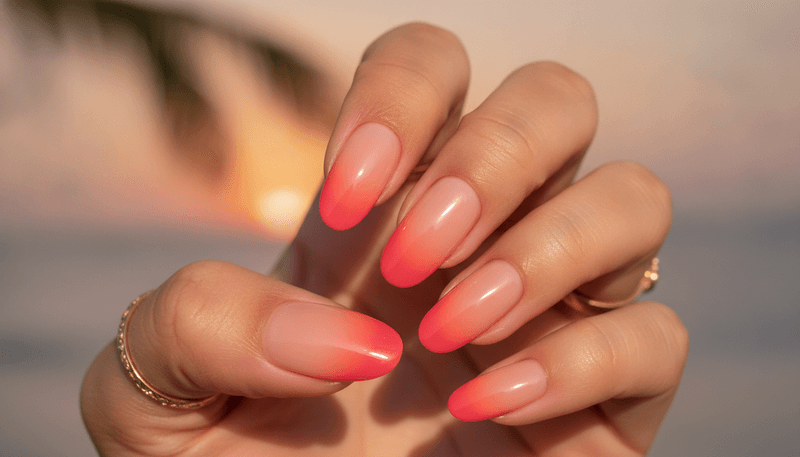 Sunset Ombré French
